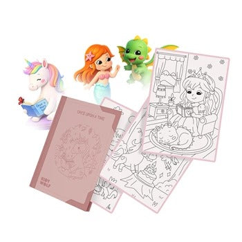 KIDYWOLF - Nachfüllpack Designtafel: Prinzessin