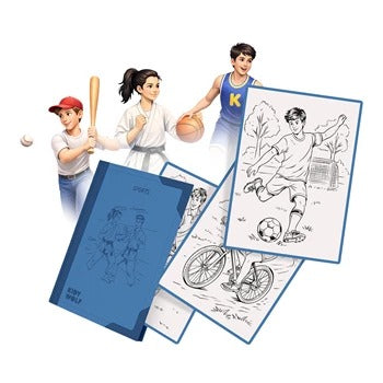 KIDYWOLF - Nachfüllpack Designtafel: Sport