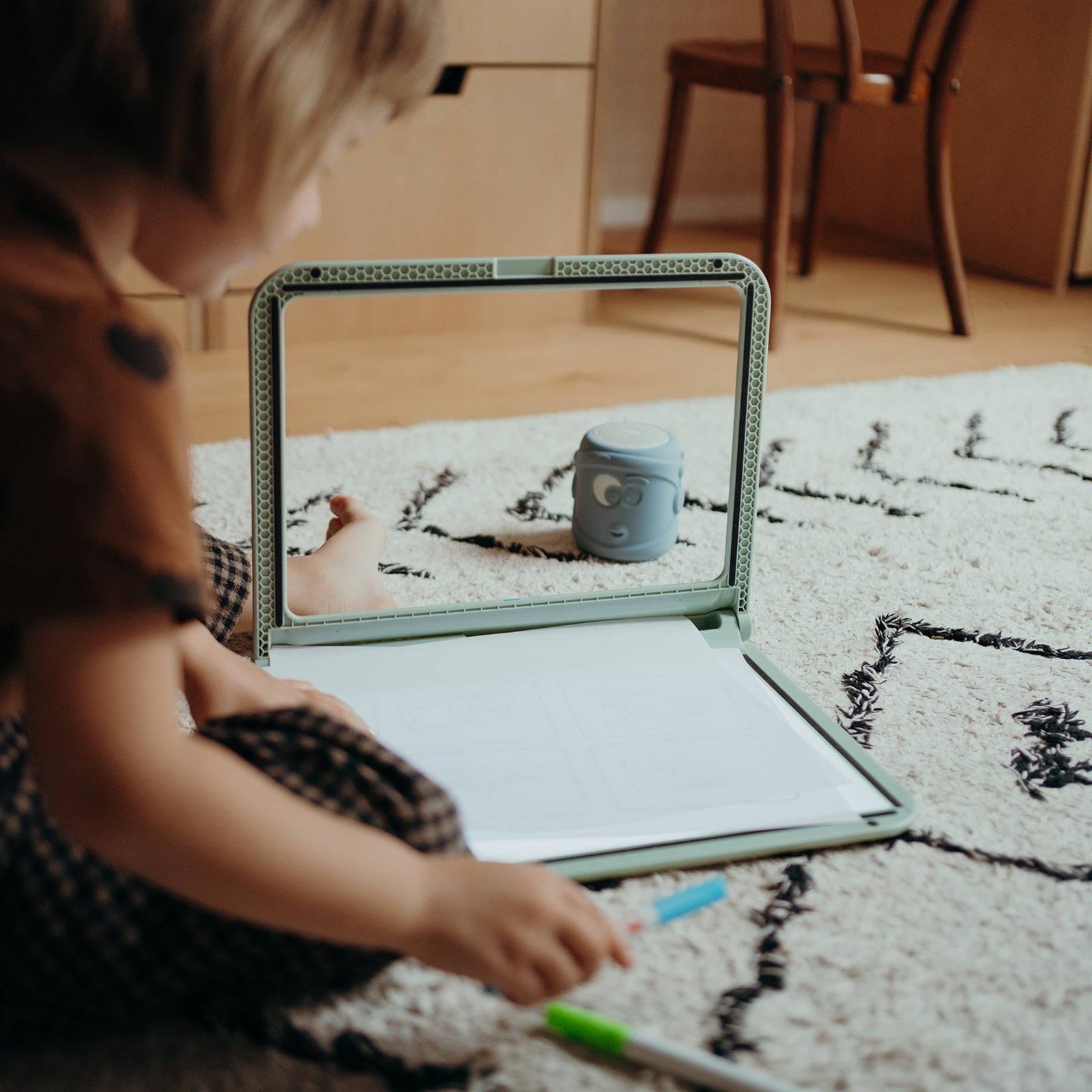 KIDYWOLF - Kidydraw Pro Zeichentablet mit LED-Bildschirm und Akku