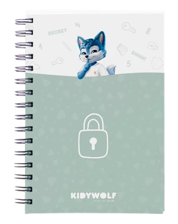 KIDYWOLF - Tagebuch mit Sprachfunktion Mint