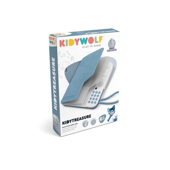 KIDYWOLF - Tagebuch mit Sprachfunktion Blau