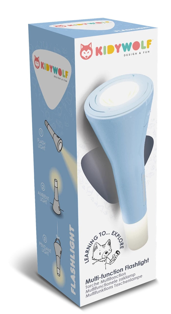KIDYWOLF - Taschenlampe Kidyflash 3in1 blau