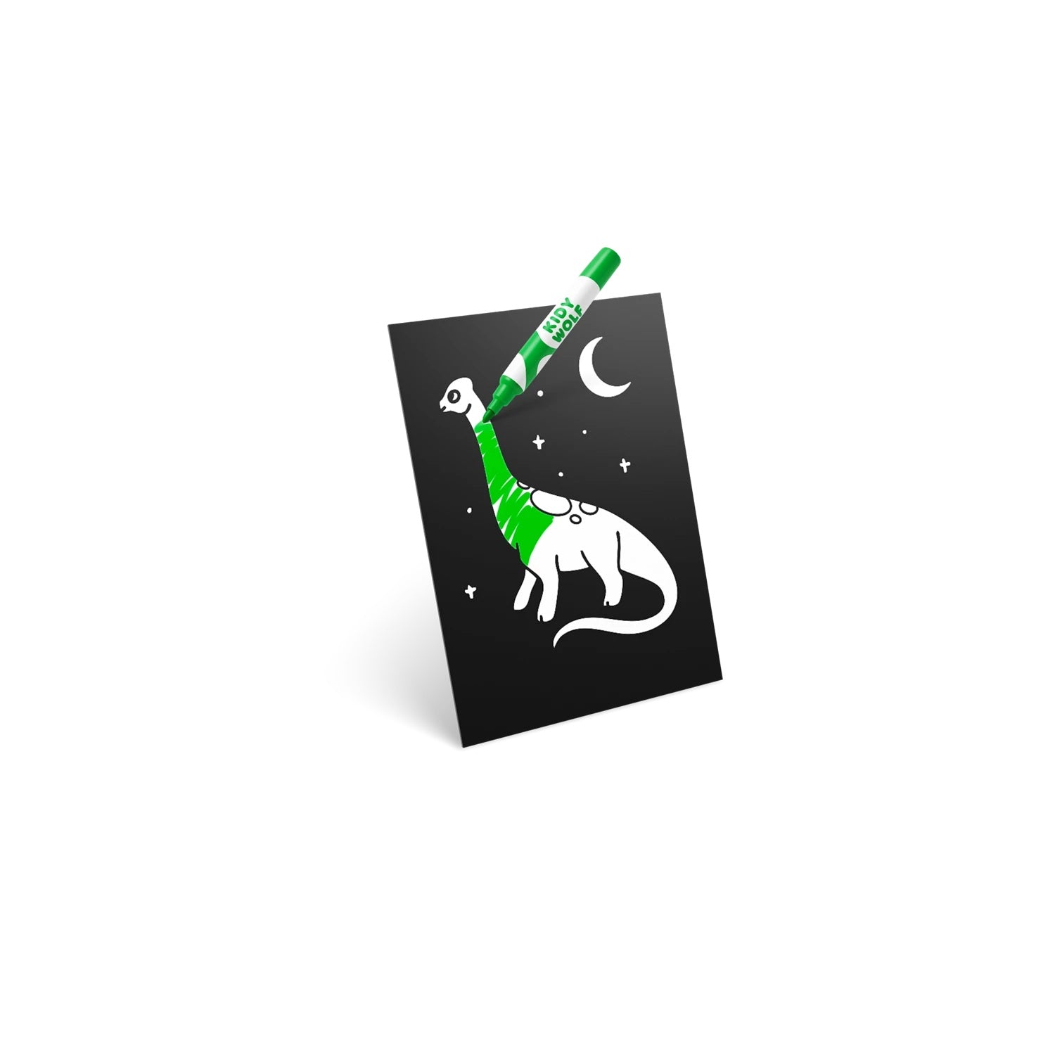 KIDYWOLF - Leuchtendes Wandbild Kidyneon: Dinos