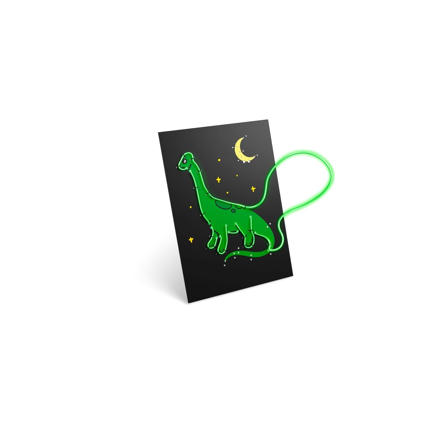 KIDYWOLF - Leuchtendes Wandbild Kidyneon: Dinos