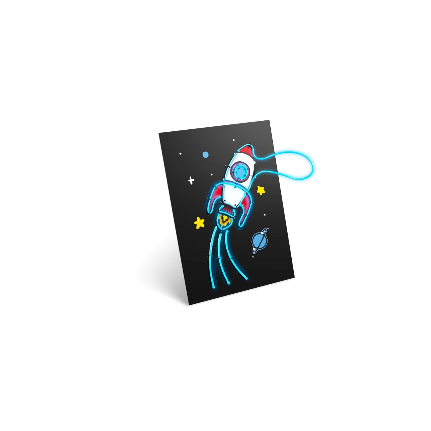 KIDYWOLF - Leuchtendes Wandbild Kidyneon: Mixed