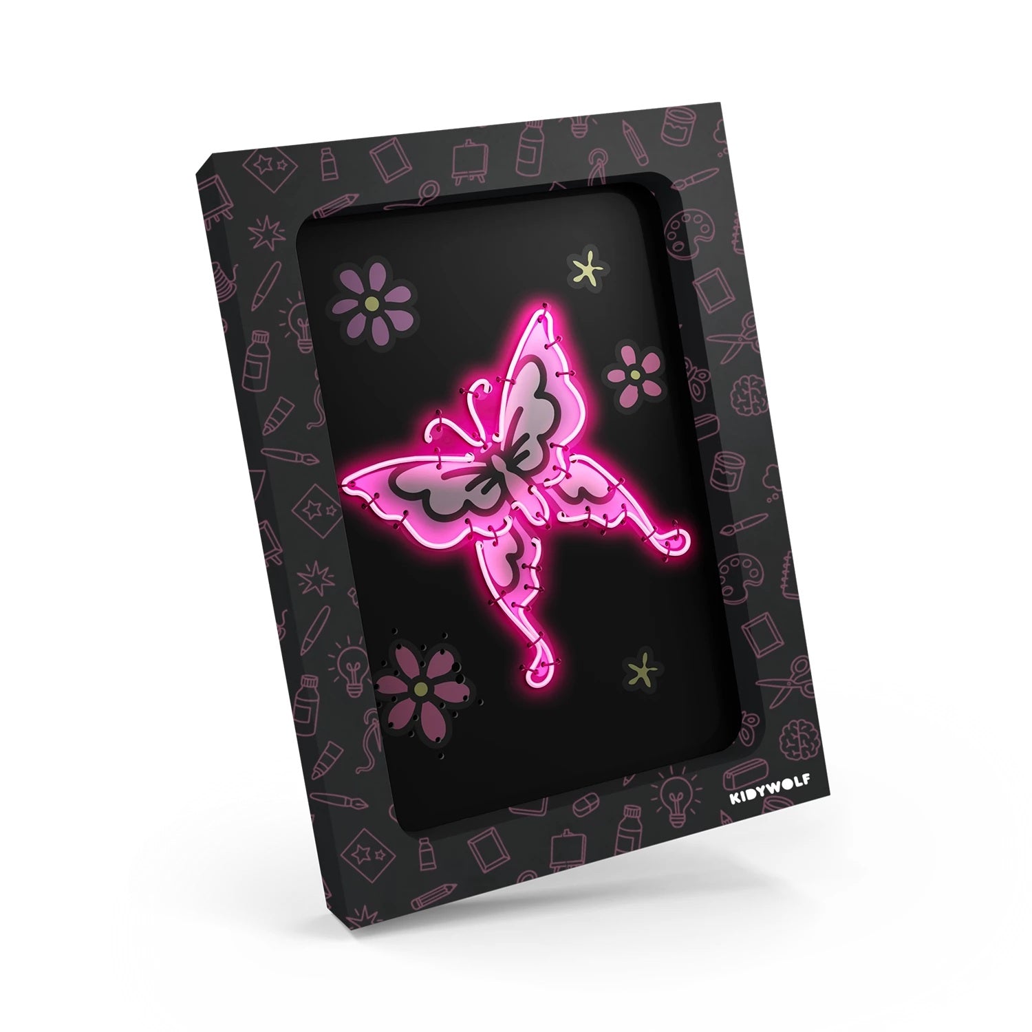 KIDYWOLF - Leuchtendes Wandbild Kidyneon: Prinzessin