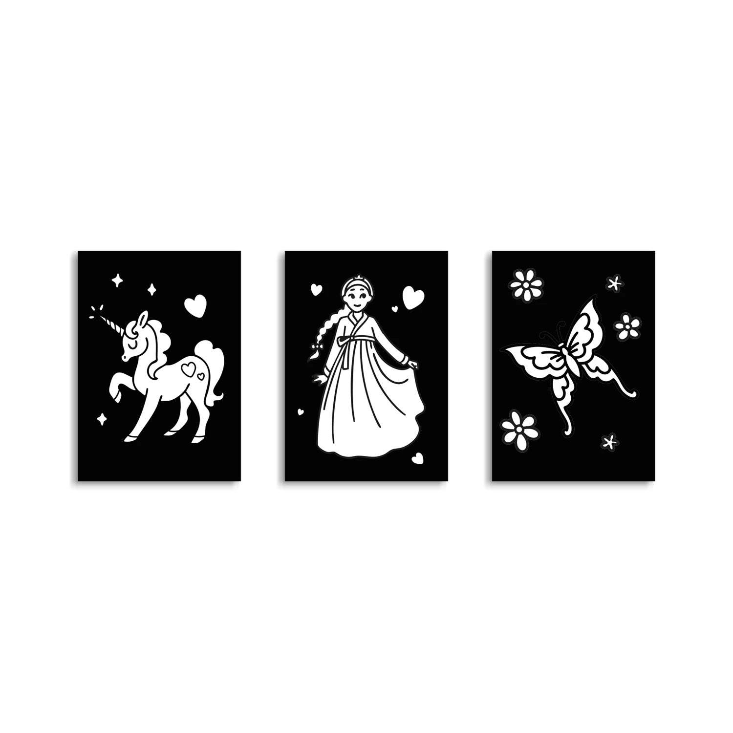 KIDYWOLF - Leuchtendes Wandbild Kidyneon: Prinzessin