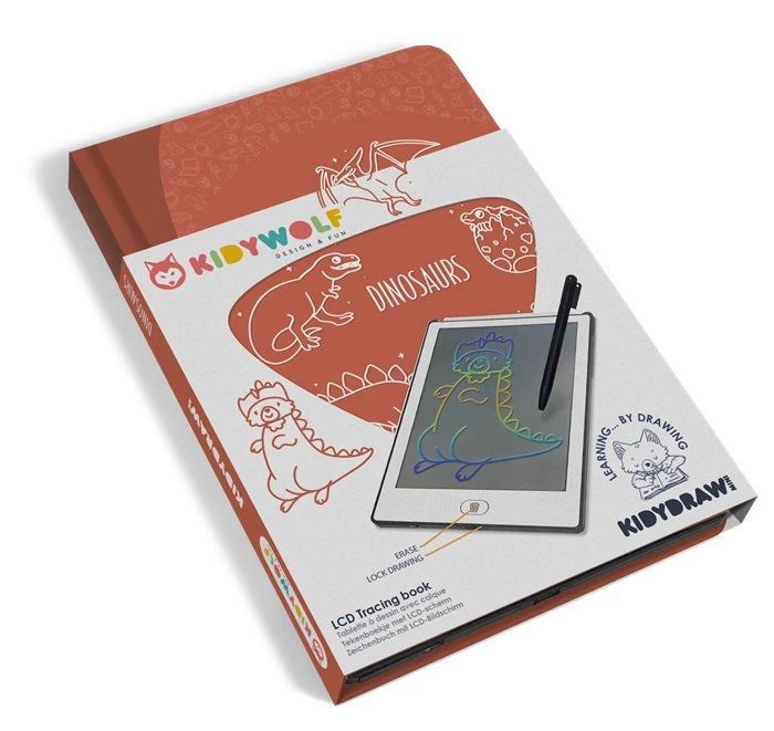 KIDYWOLF - Digitales Malbuch Kidydraw-Mini: Dino