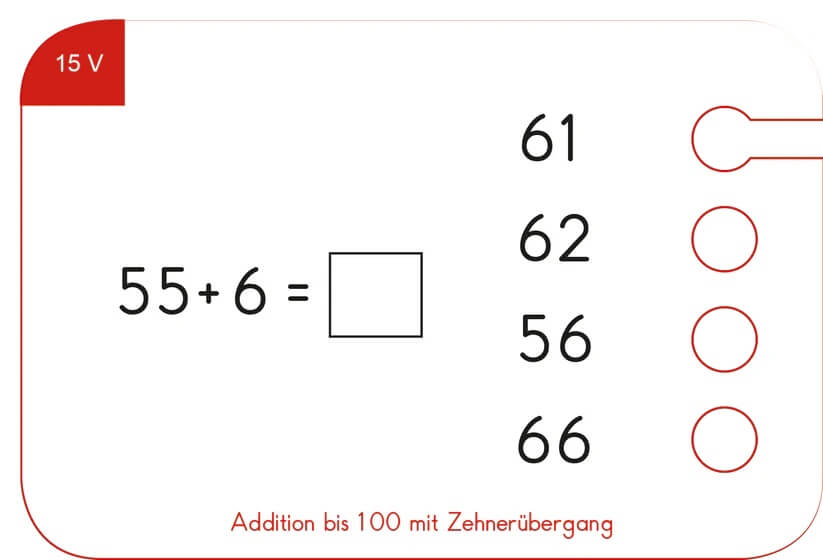 Kölner Lernspielverlag - Kartensatz Addition bis 100
