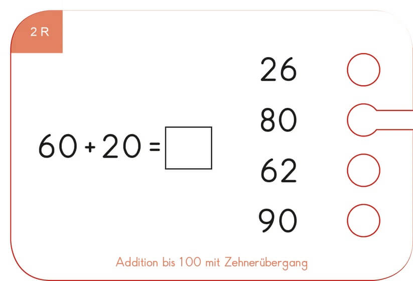 Kölner Lernspielverlag - Kartensatz Addition bis 100