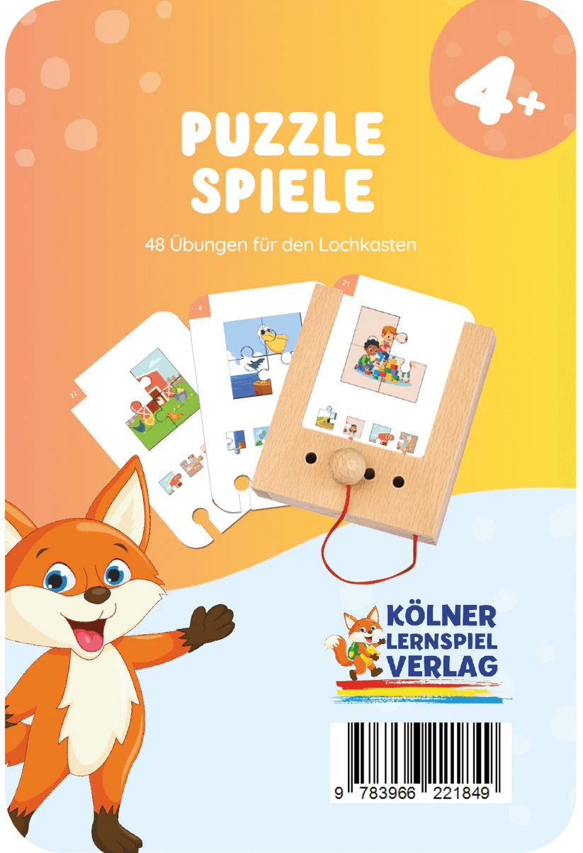 Kölner Lernspielverlag - Kartensatz Puzzle Spiele ab 4