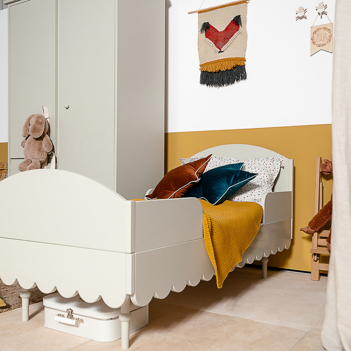 Wood Luck - Bett Babushka 70x140 olive