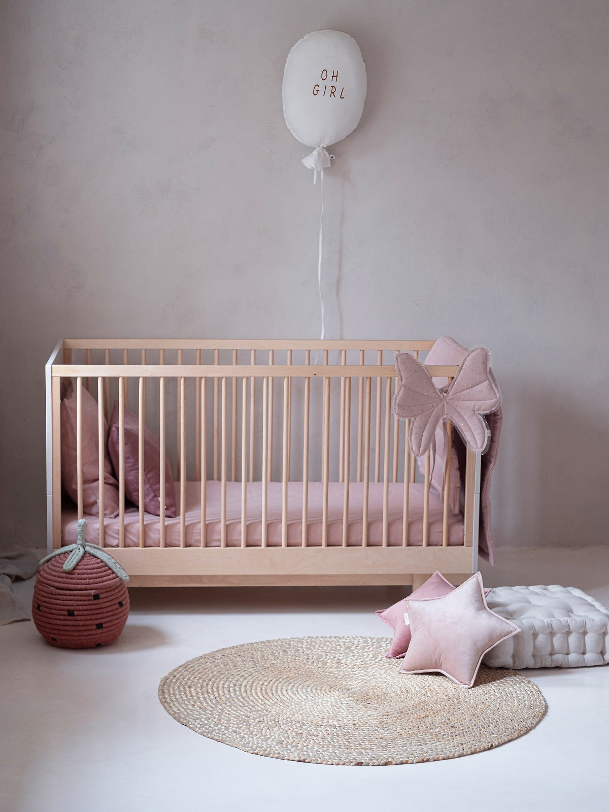 Wood Luck - Bett Basic 70x140 cashmere