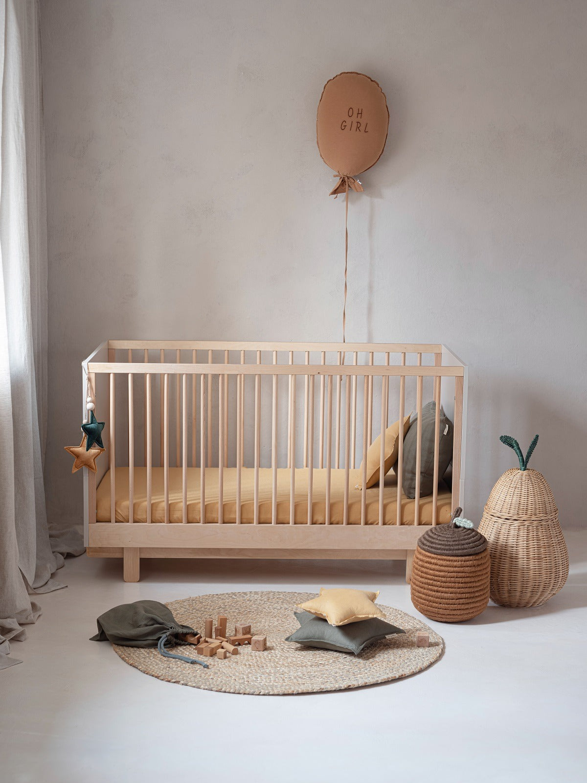 Wood Luck - Bett Basic 70x140 cashmere