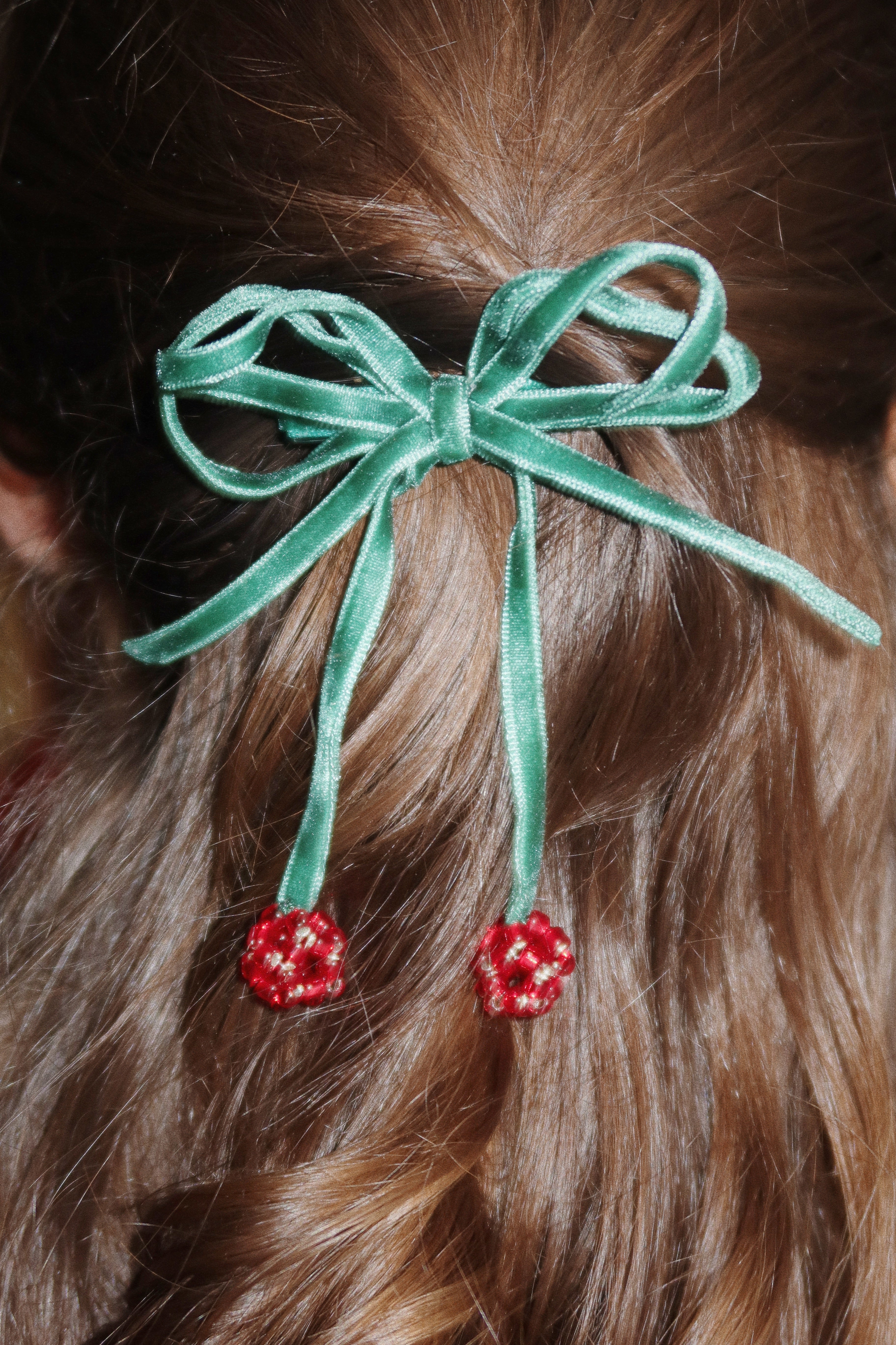 konges slojd - Haarspangen Cherry Bow