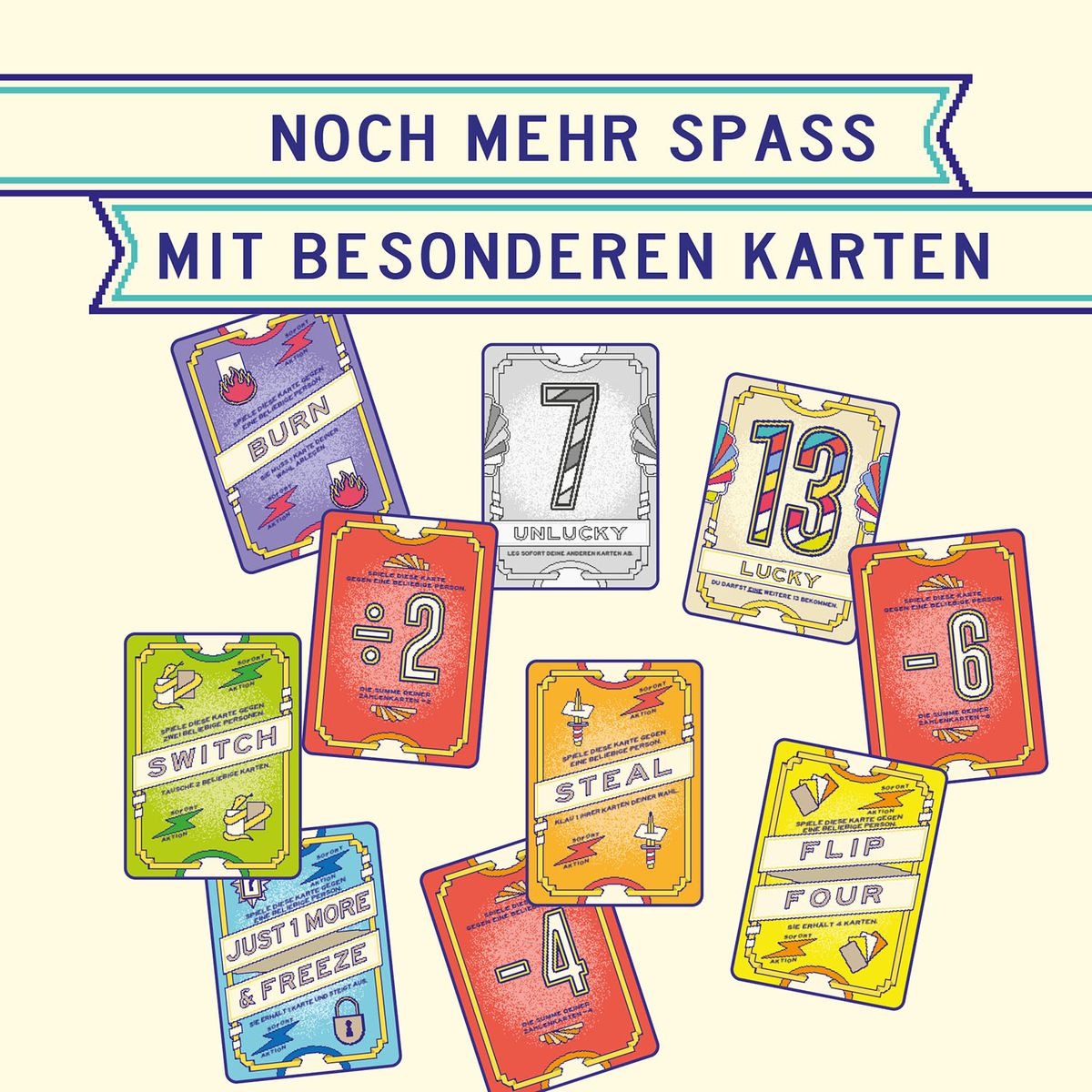 Kosmos - Kartenspiel Flip 7: Voll Fies!