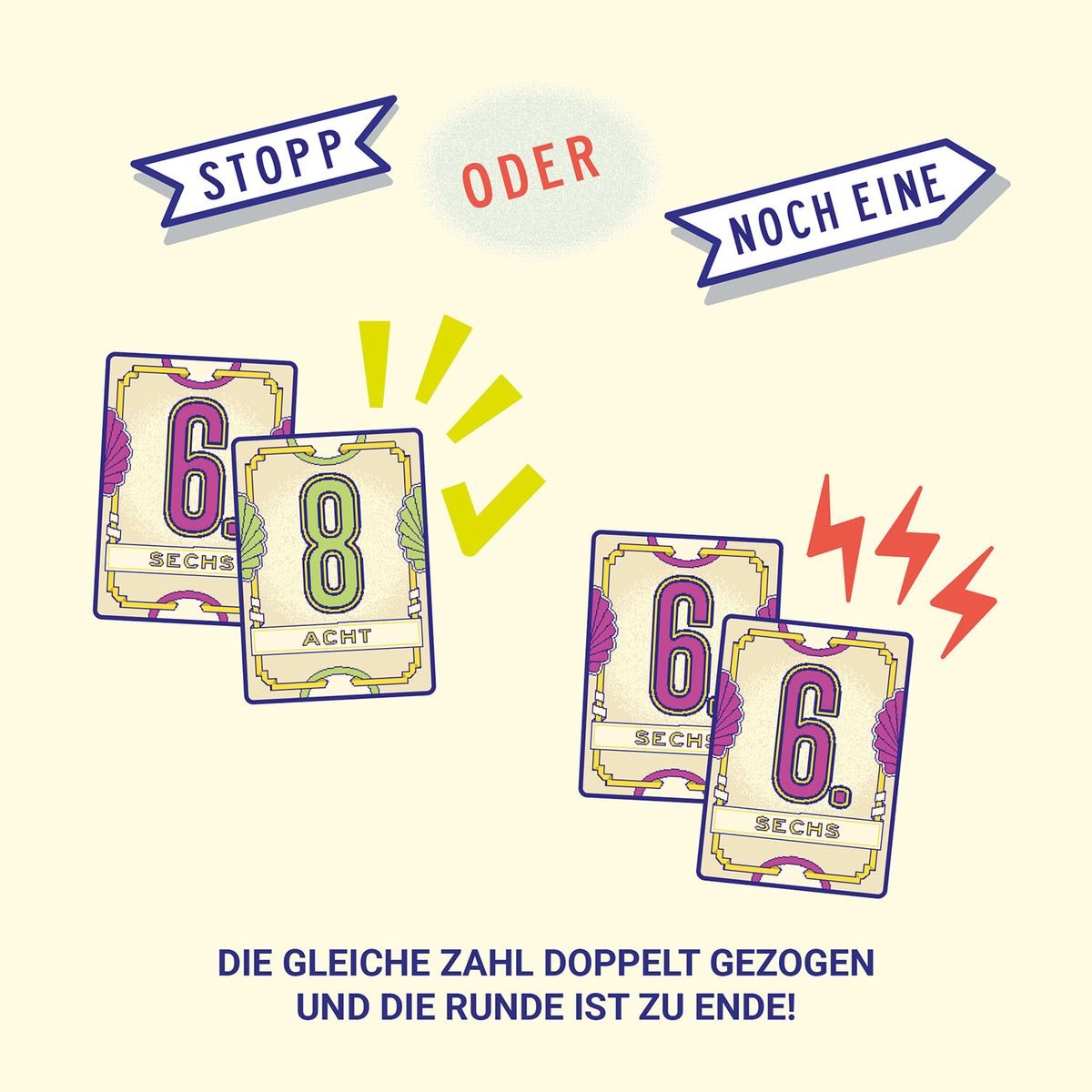 Kosmos - Kartenspiel Flip 7: Voll Fies!