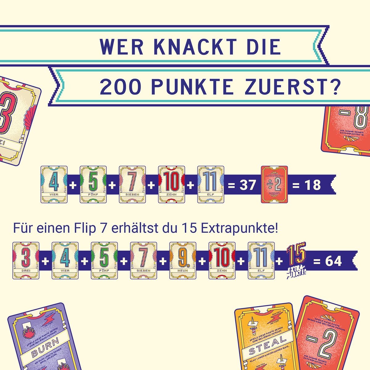 Kosmos - Kartenspiel Flip 7: Voll Fies!
