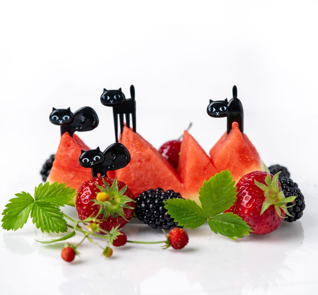 LEKKABOX - Piekser Schwarze Katzen 6er Set