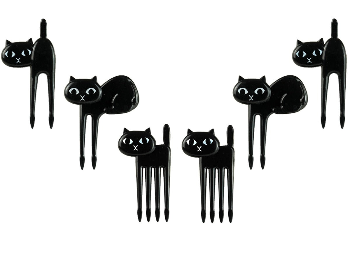 LEKKABOX - Piekser Schwarze Katzen 6er Set