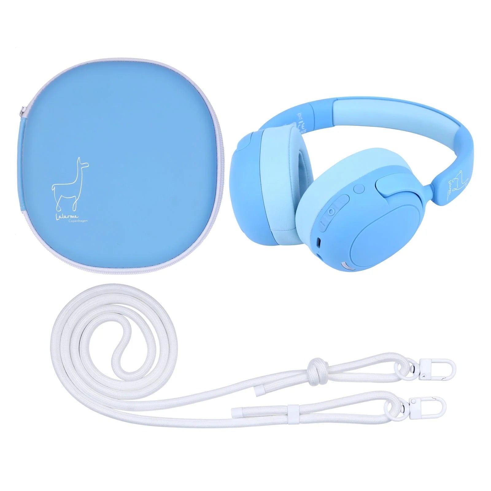 Lalarma - Kopfhörer mit Noise Cancellation Blue