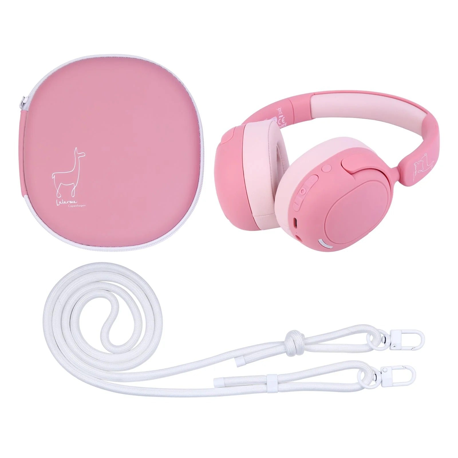 Lalarma - Kopfhörer mit Noise Cancellation Rose