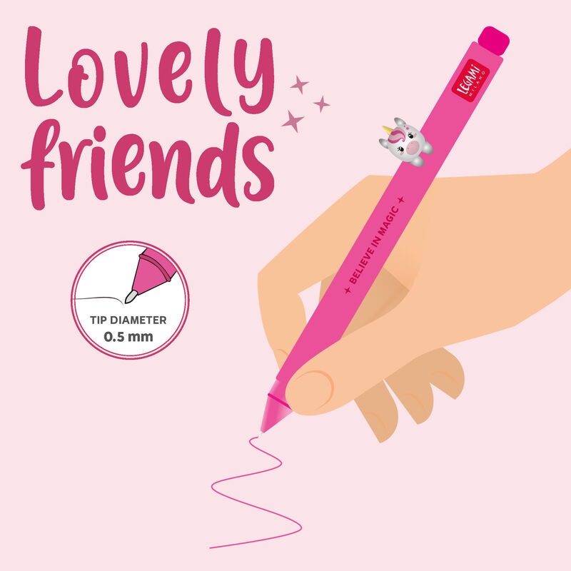 Legami - Gelstift Lovely Friends Unicorn