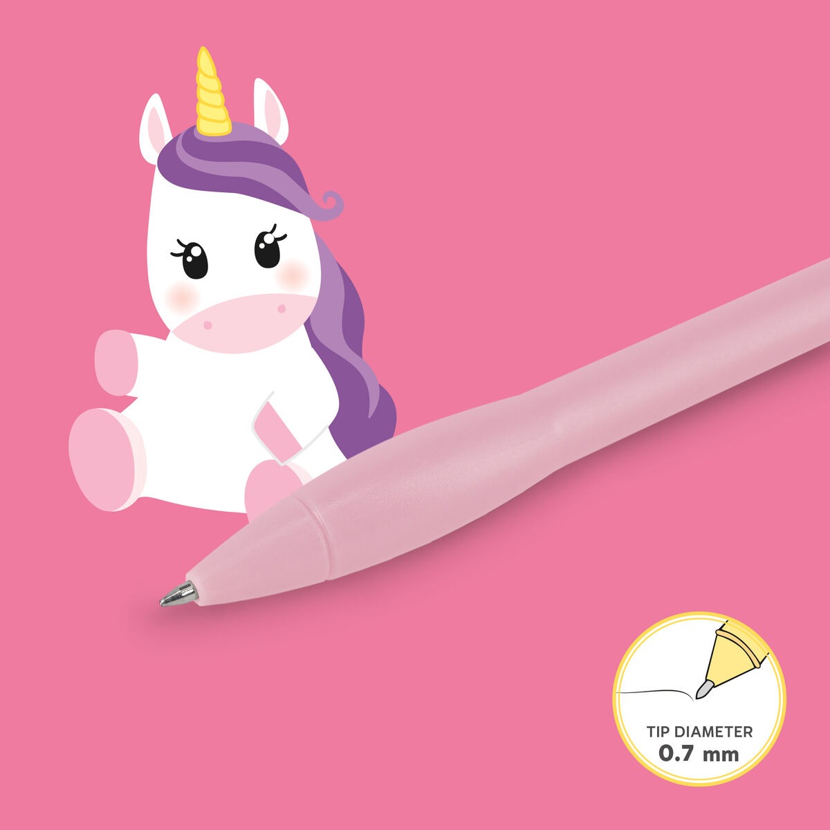 Legami - Leuchtender Kugelschreiber Unicorn