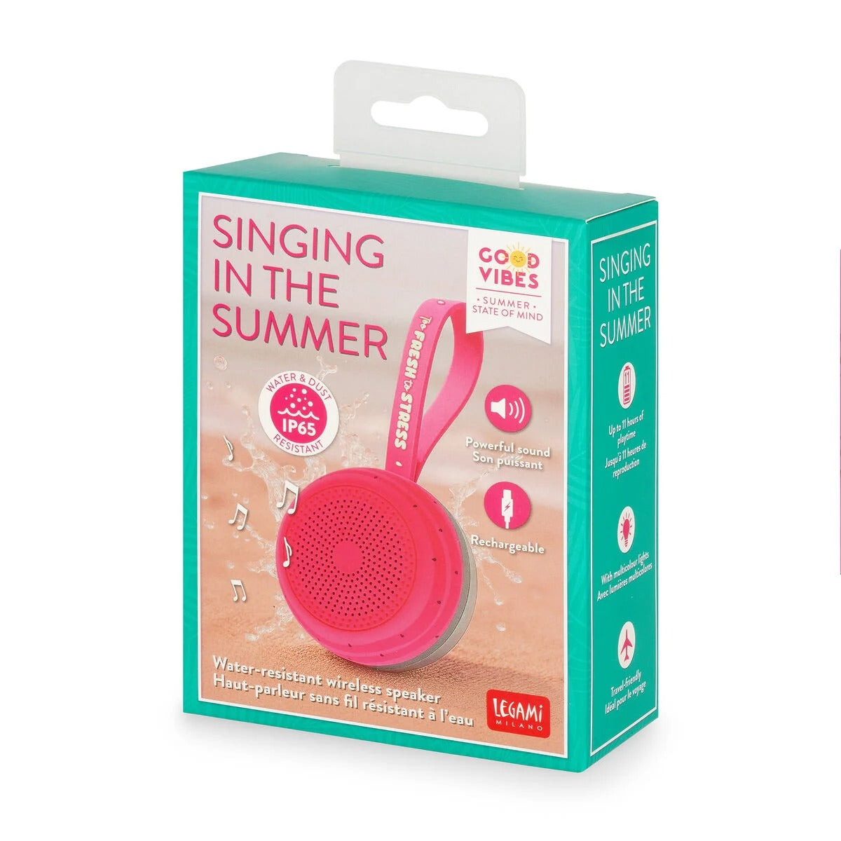 Legami - Wasserfester Bluetooth-Lautsprecher Watermelon