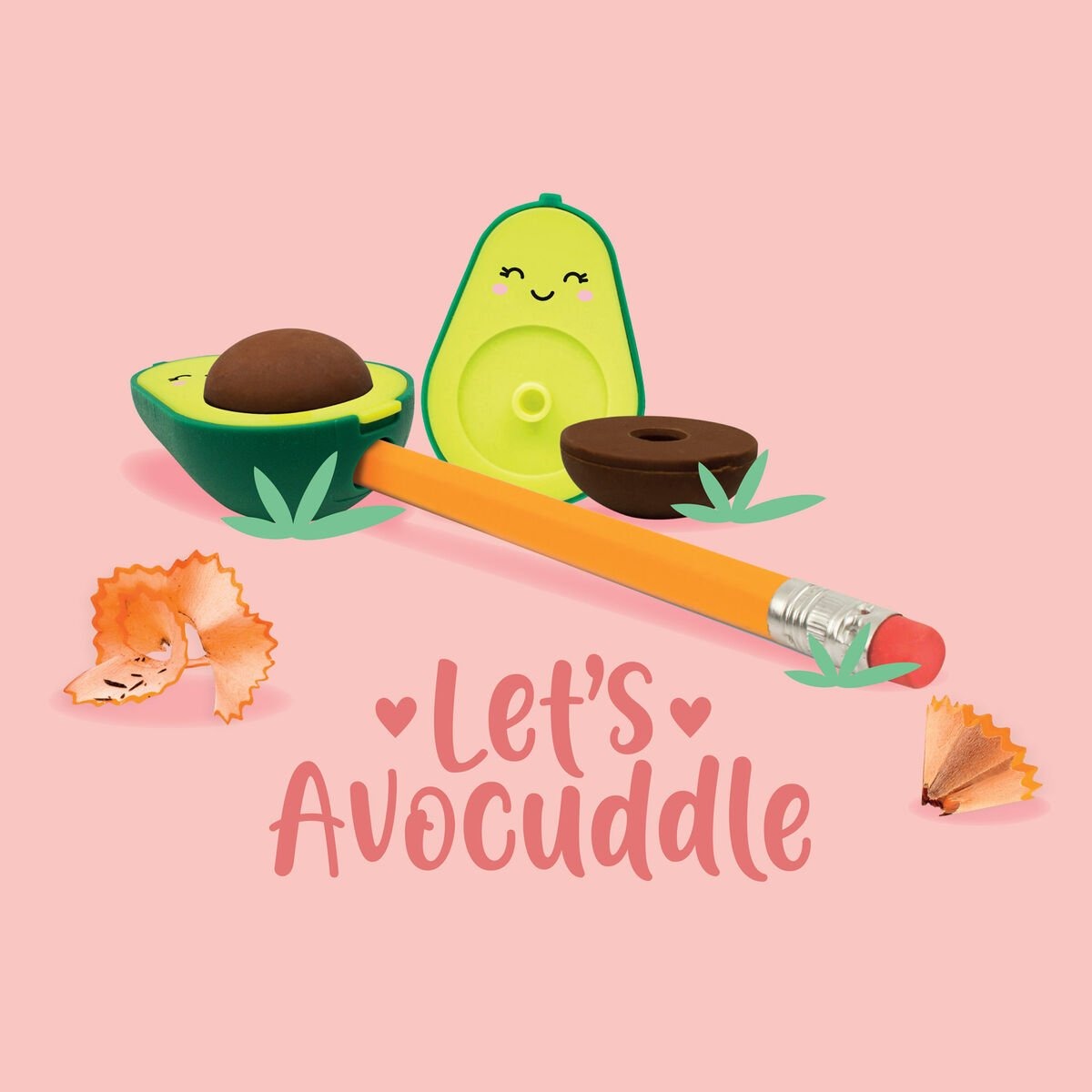 Legami - Anspitzer mit Radiergummi Avocado