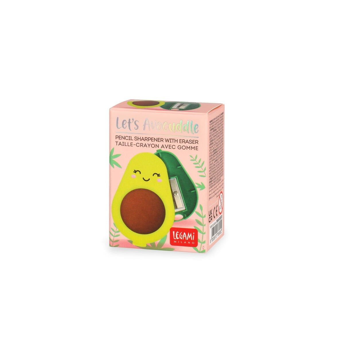 Legami - Anspitzer mit Radiergummi Avocado