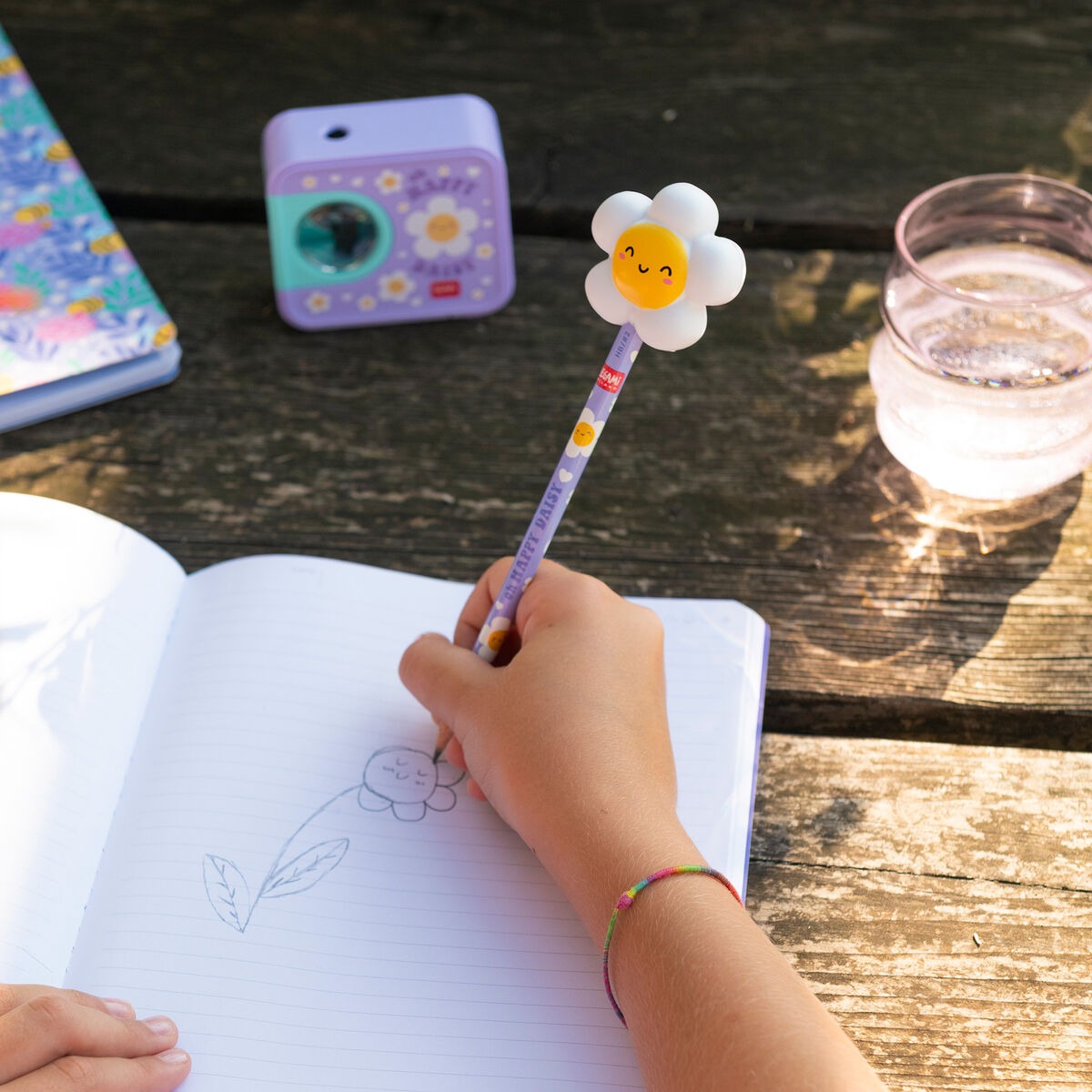 Legami - Anti-Stress-Bleistift Daisy