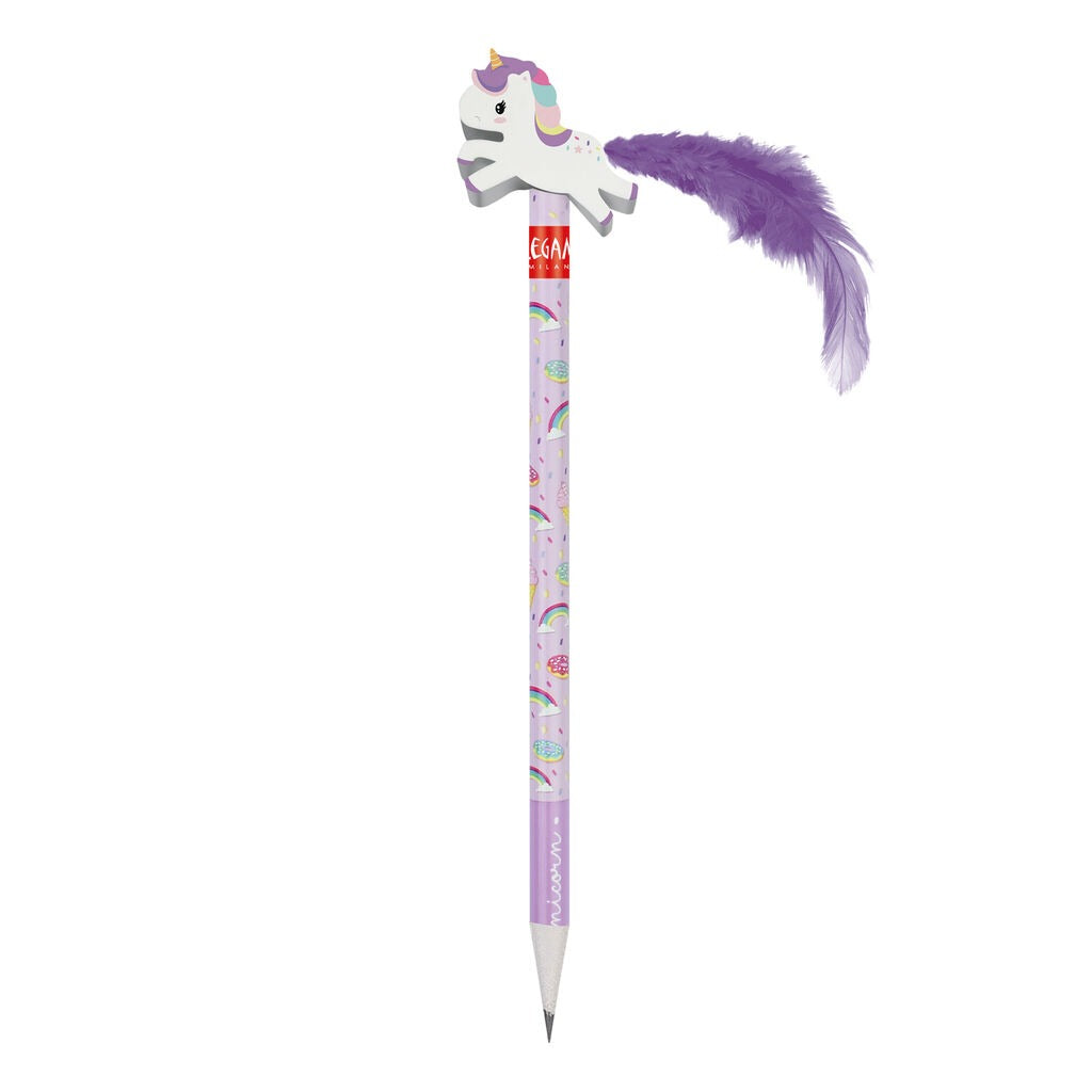 Legami - Bleistift mit Radiergummi Unicorn