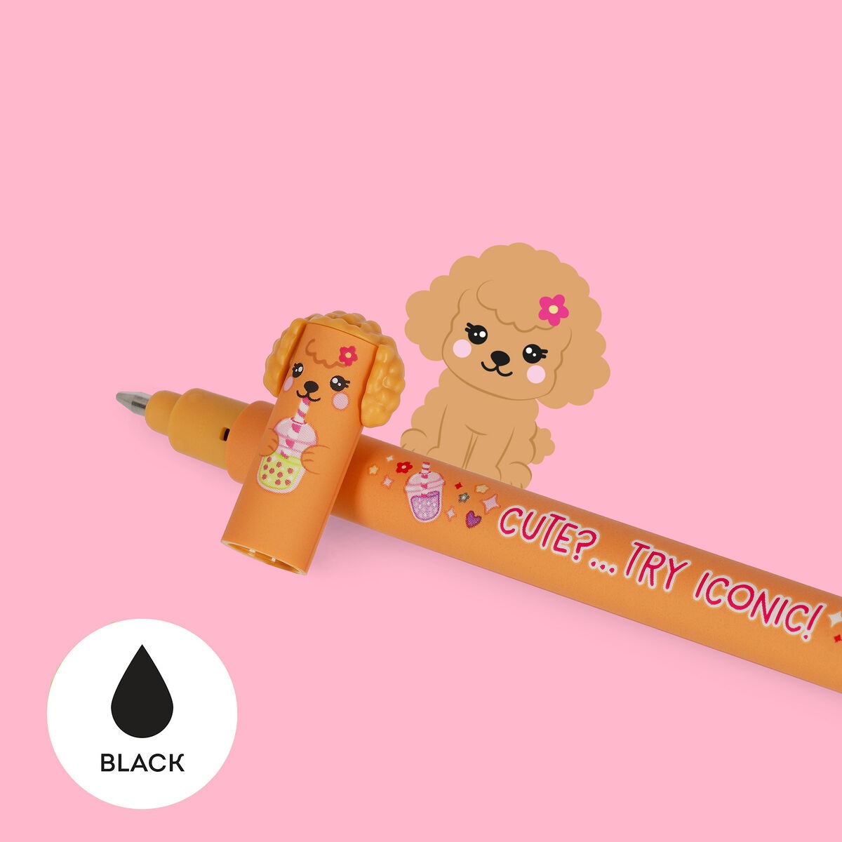 Legami - Löschbarer Gelstift 3er Set Fur-ever Friends