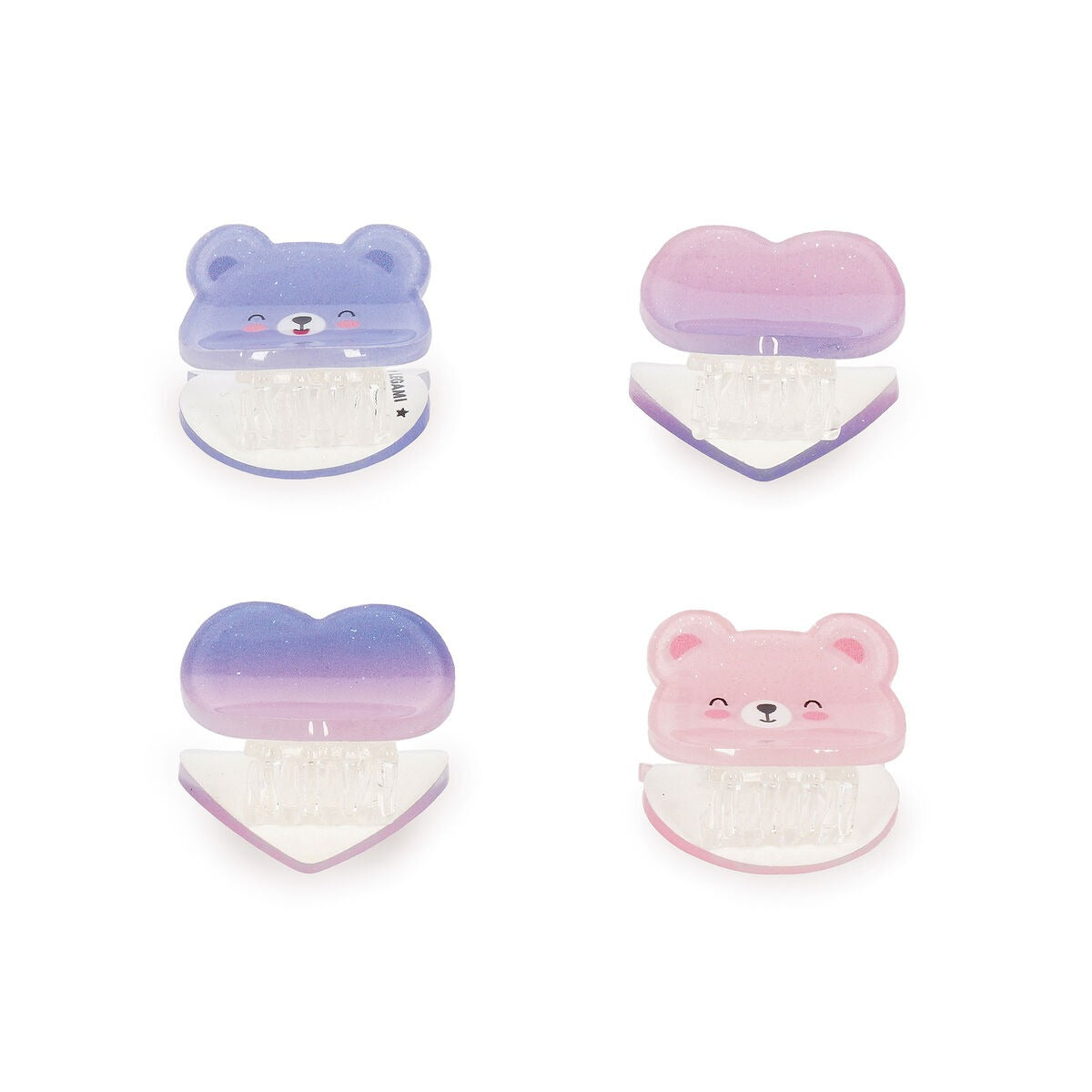 Legami - Haarklammern Mini Teddy