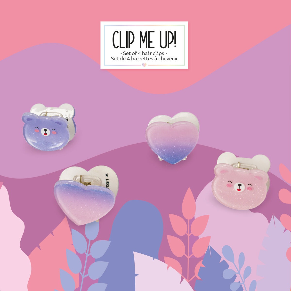 Legami - Haarklammern Mini Teddy