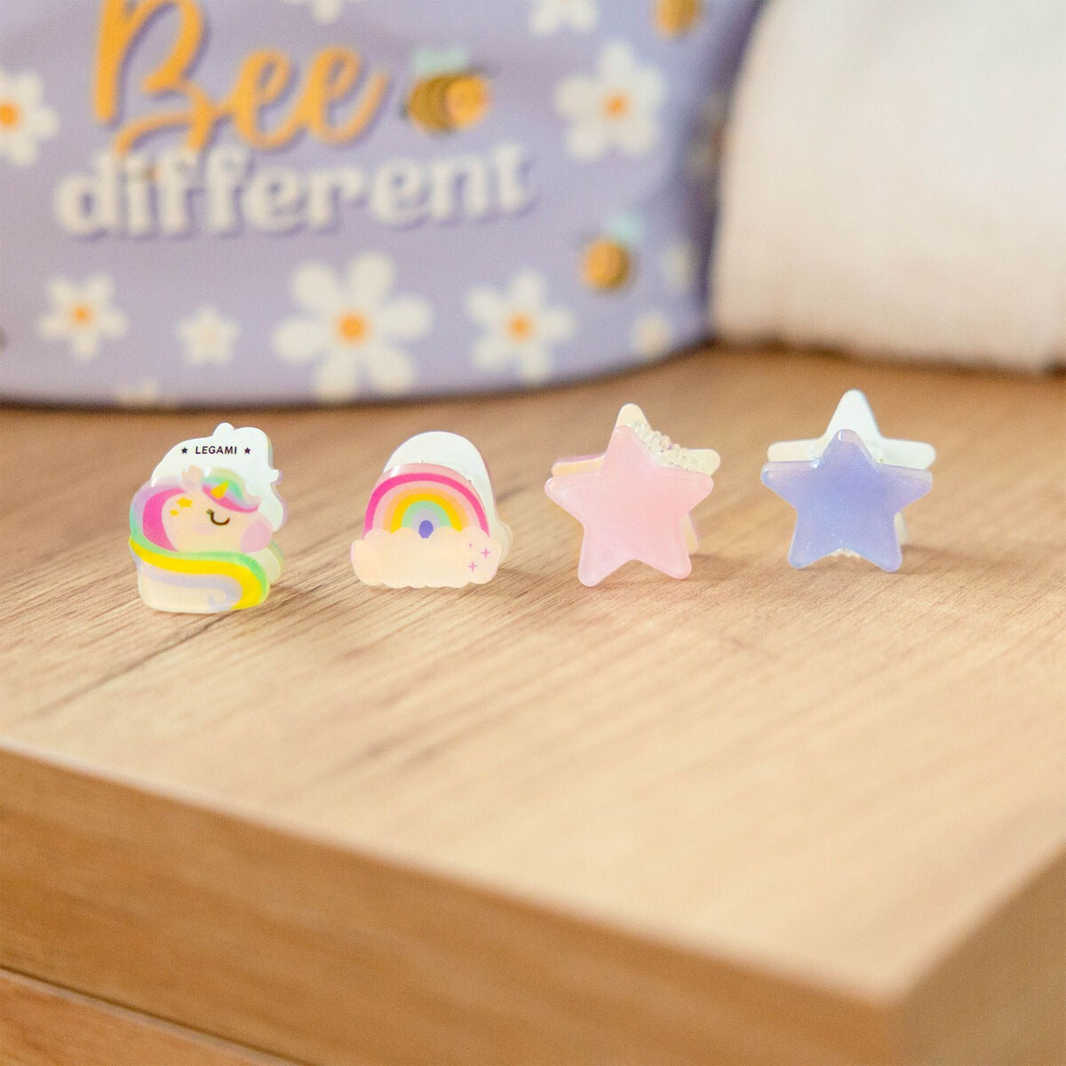 Legami - Haarklammern Mini Unicorn