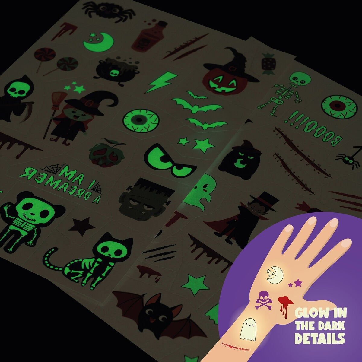Legami - HALLOWEEN Tattoo-Set