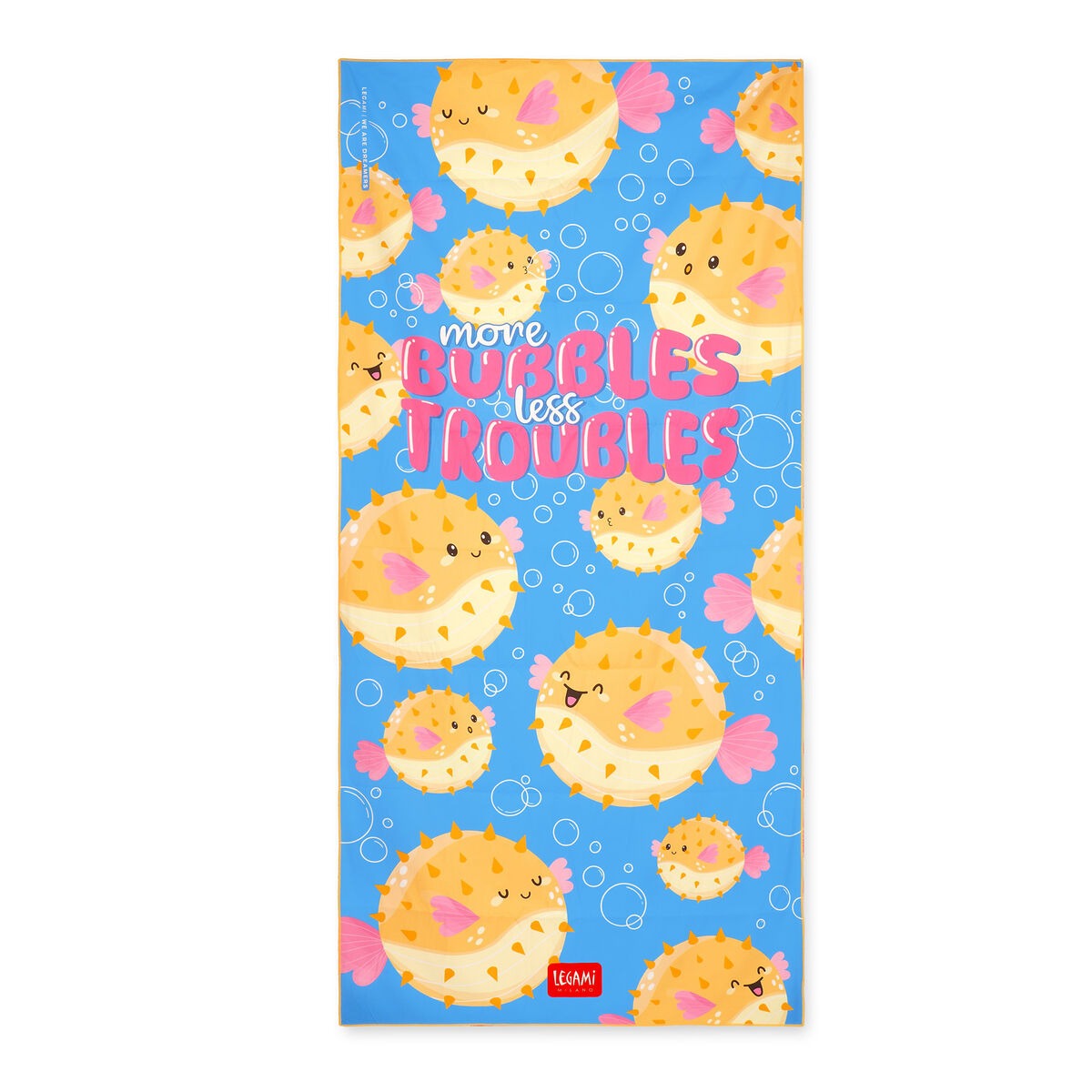 Legami - Handtuch aus Mikrofaser Pufferfish