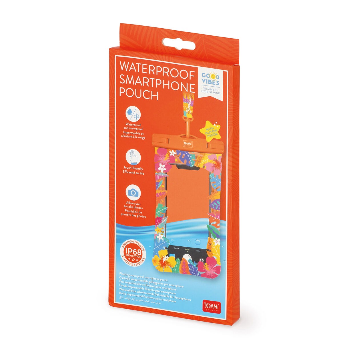 Legami - Wasserdichte Smartphone-Hülle Tropicana Dream