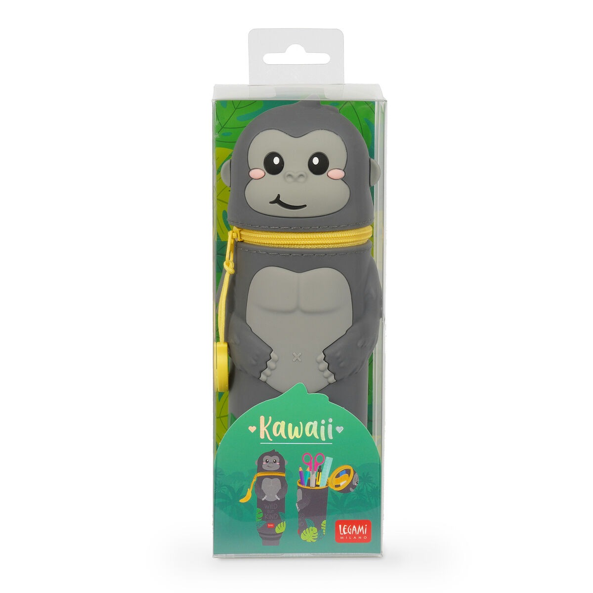 Legami - Mäppchen aus Silikon Gorilla