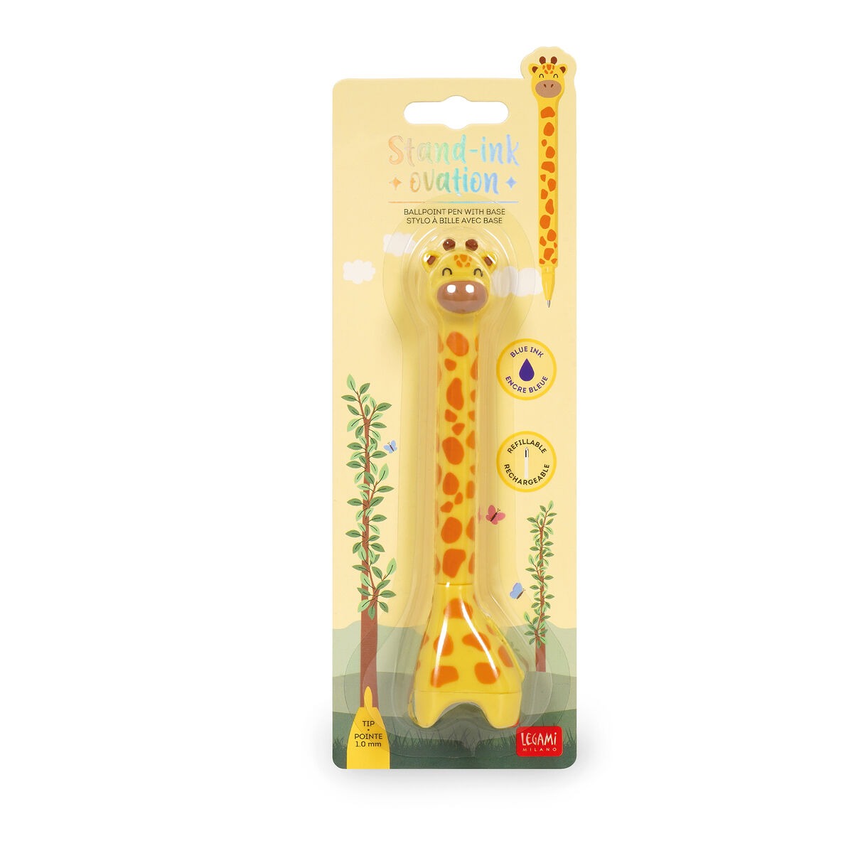 Legami - Kugelschreiber mit Standfuß Giraffe