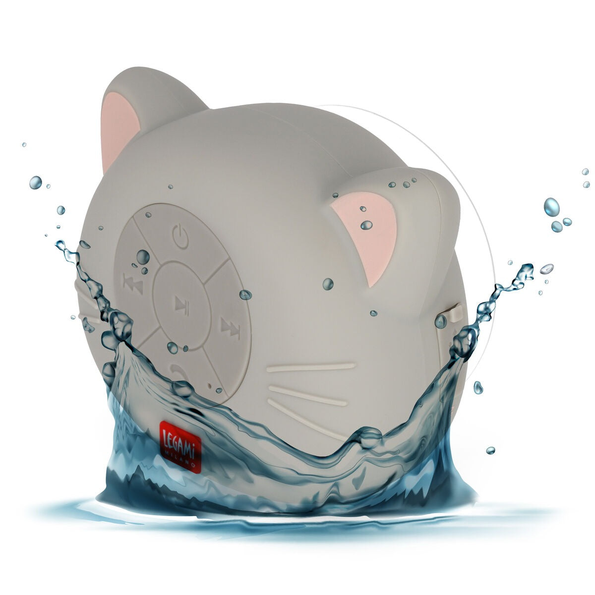 Legami - Wasserfester Bluetooth-Lautsprecher Kitty