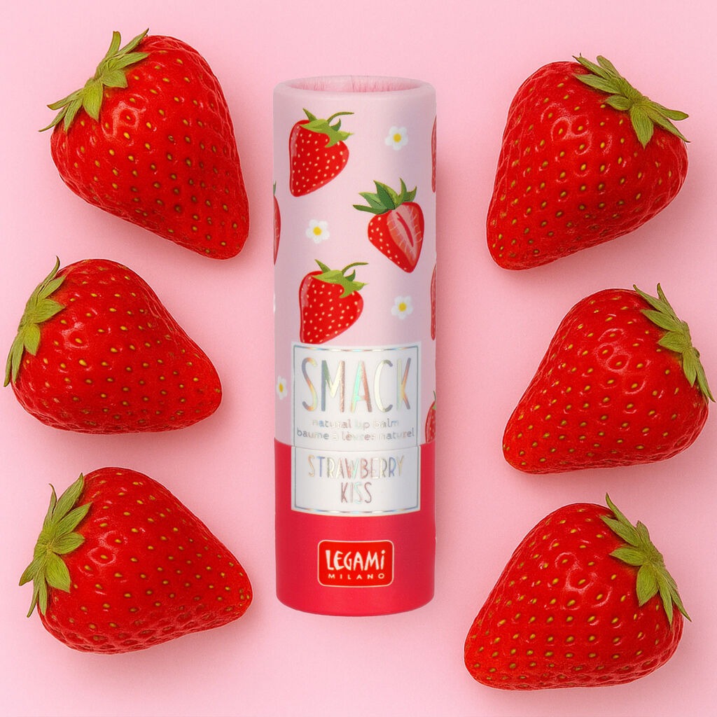 Legami - Lippenpflegestift Smack Strawberry