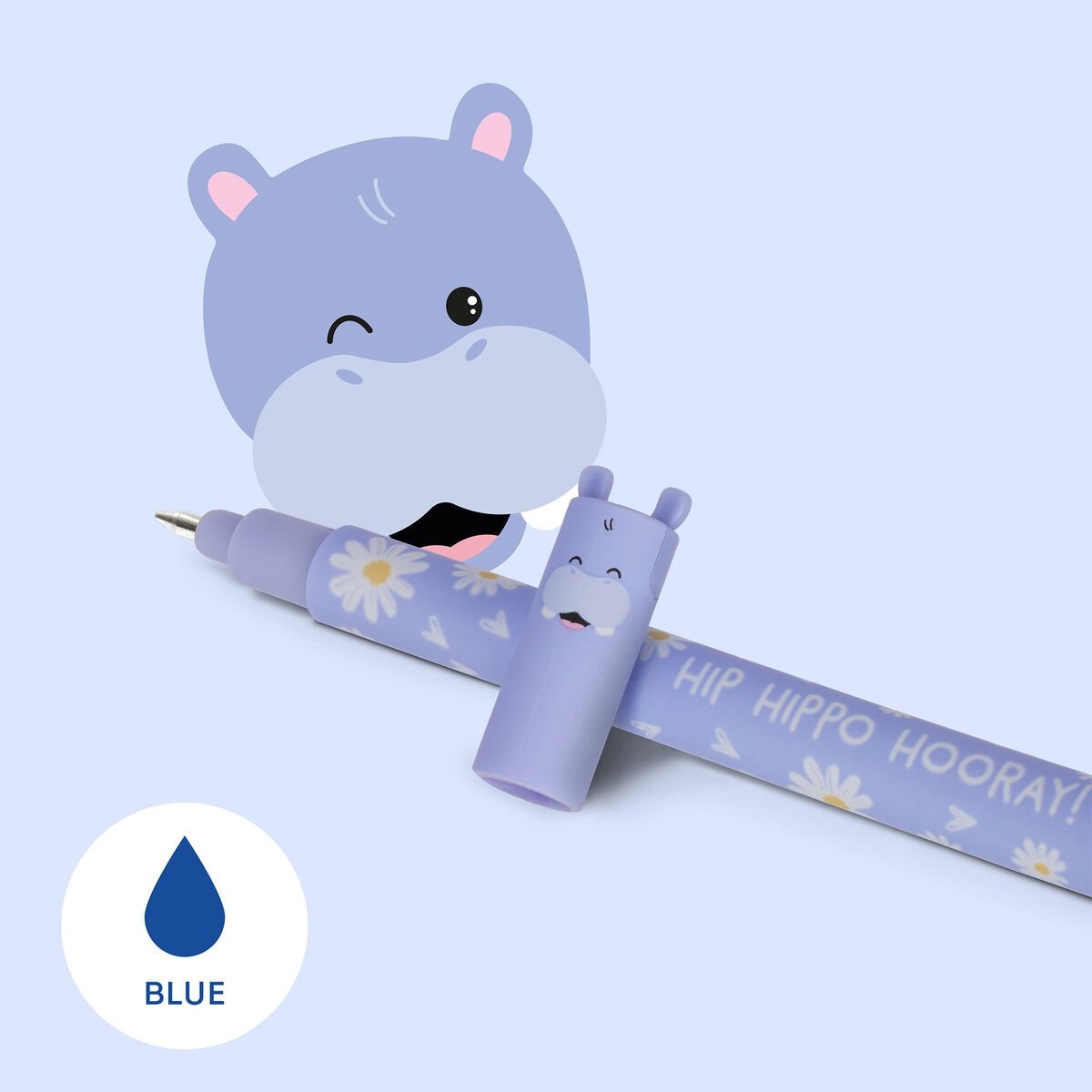 Legami - Löschbarer Gelstift Hippo