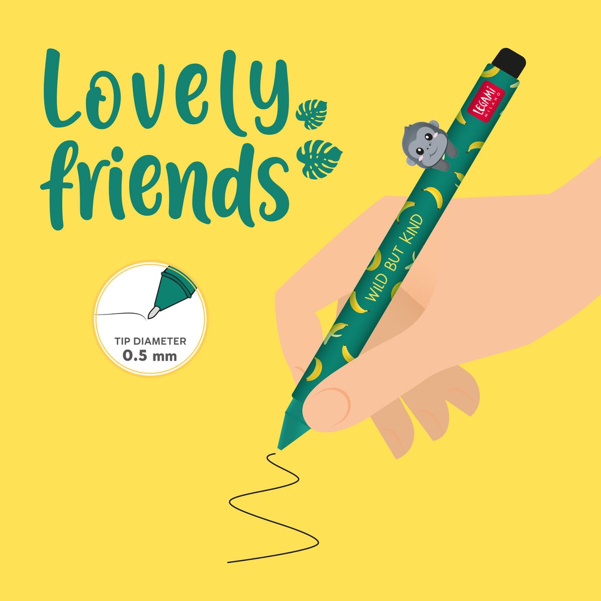 Legami - Gelstift Lovely Friends Gorilla