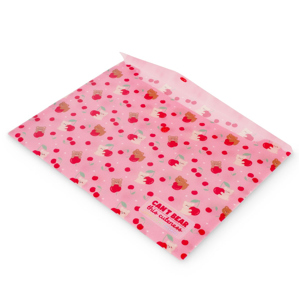 Legami - Dokumentenmappe Teddy Bear Cherry Pink