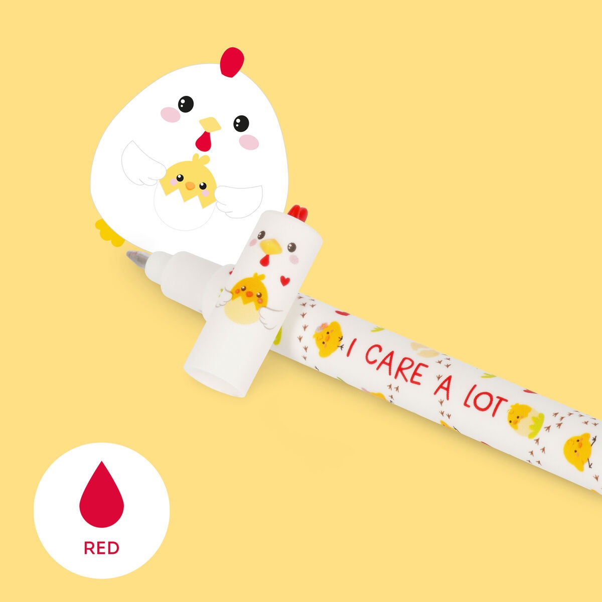 Legami - Löschbarer Gelstift Huhn