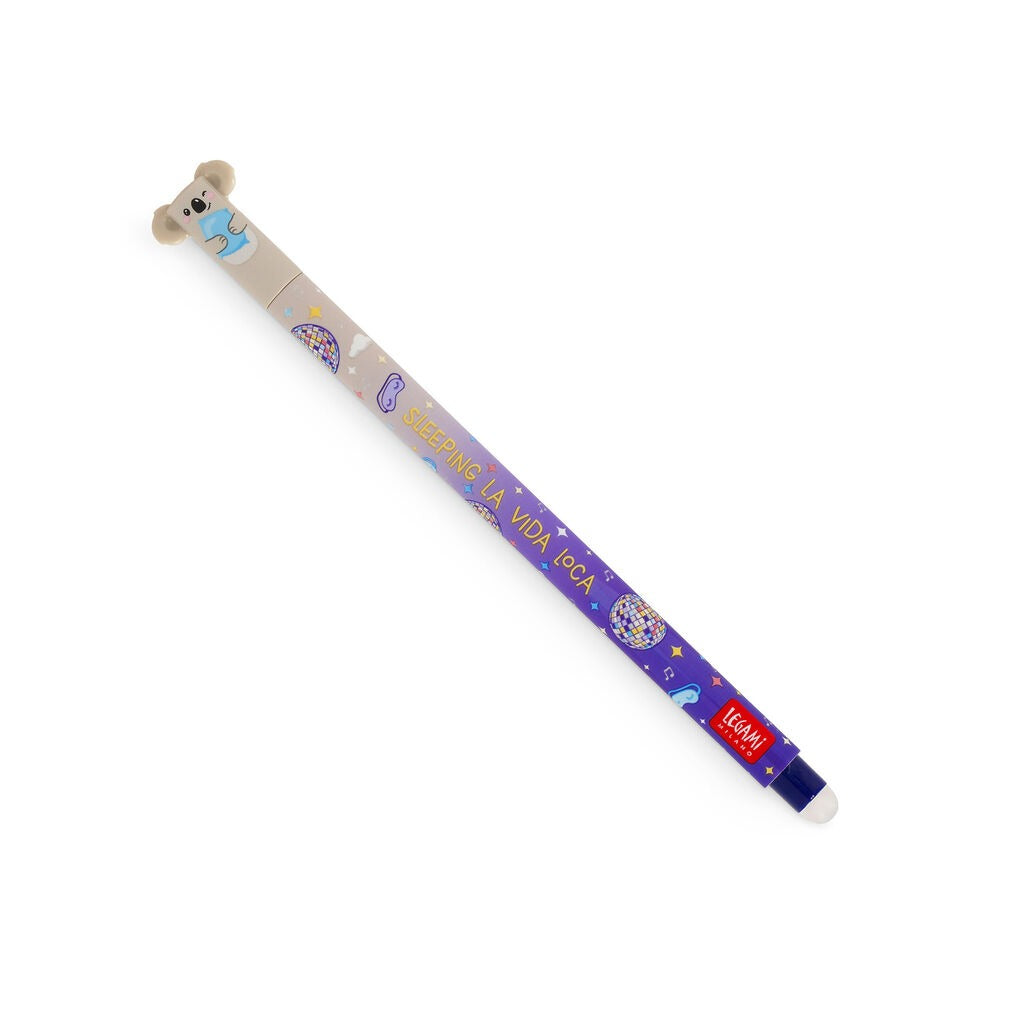 Legami - Löschbarer Gelstift Koala „Sleeping la Vida Loca“