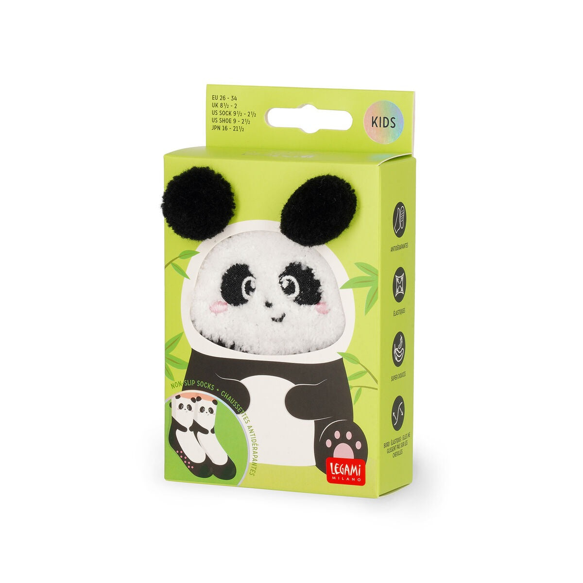 Legami - Rutschfeste Socken - It's a Match! Panda